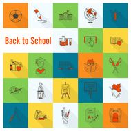 school and education icons N554