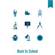 school and education icons N563