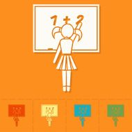 school and education icons N574