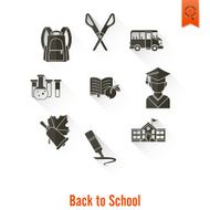 school and education icons N588