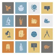 school and education icons N593