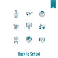 school and education icons N598