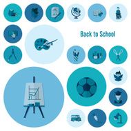 school and education icons N599