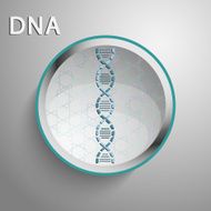 Sign of the DNA vector graphics cover background texture