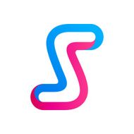 S letter line logo N6