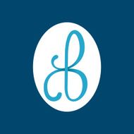 B letter line logo