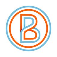 B letter line logo N2