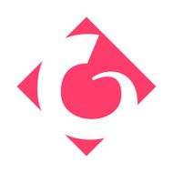 C letter line logo N4
