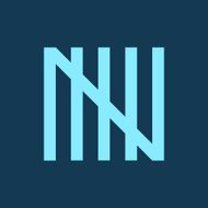 N letter line logo N2