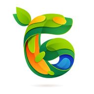 Number six volume ecology logo