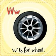 Letter W N18