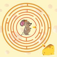 Cute Mouse&#039;s Maze Game N2