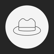 hat line icon N8