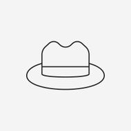 hat line icon N9
