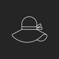 hat line icon N15
