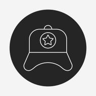 hat line icon N18