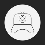 hat line icon N20