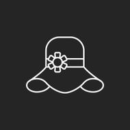 hat line icon N23
