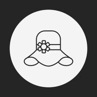hat line icon N24