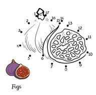 Numbers game fruits and vegetables (figs) N2