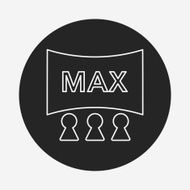cinema screen icon N5