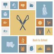 school and education icons N605
