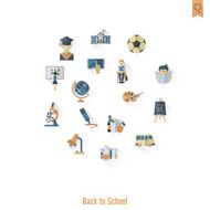 school and education icons N609