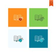 school and education icons N628