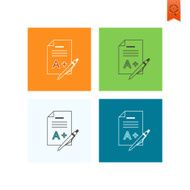 school and education icons N635