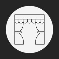 cinema screen icon N18