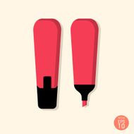 Highlighter vector