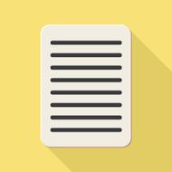 Blank note book icon