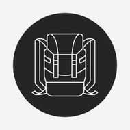 backpack line icon N20