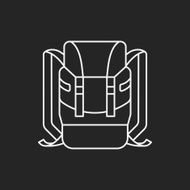 backpack line icon N21