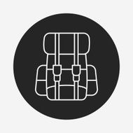 backpack line icon N25