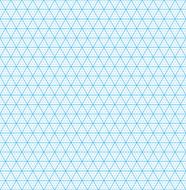 Isometric grid paper Seamless pattern