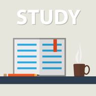 Flat design vector illustration concepts of education