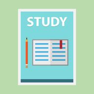 Flat design vector illustration concepts of education N2