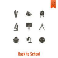 school and education icons N639