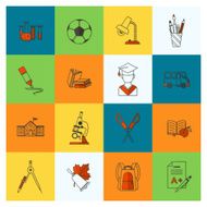 school and education icons N640