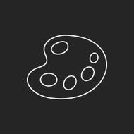 Palette line icon N7