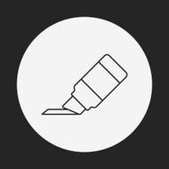 marker line icon N13