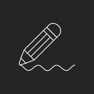 pencil line icon N2