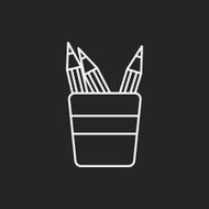 pencil line icon N6