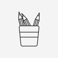 pencil line icon N8