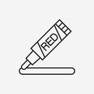 marker line icon N18