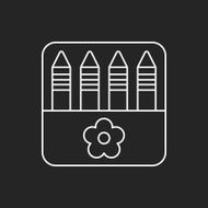 crayon line icon N2
