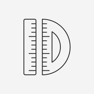 ruler line icon N29