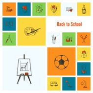 school and education icons N671