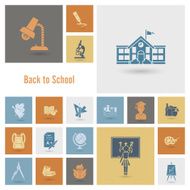 school and education icons N674